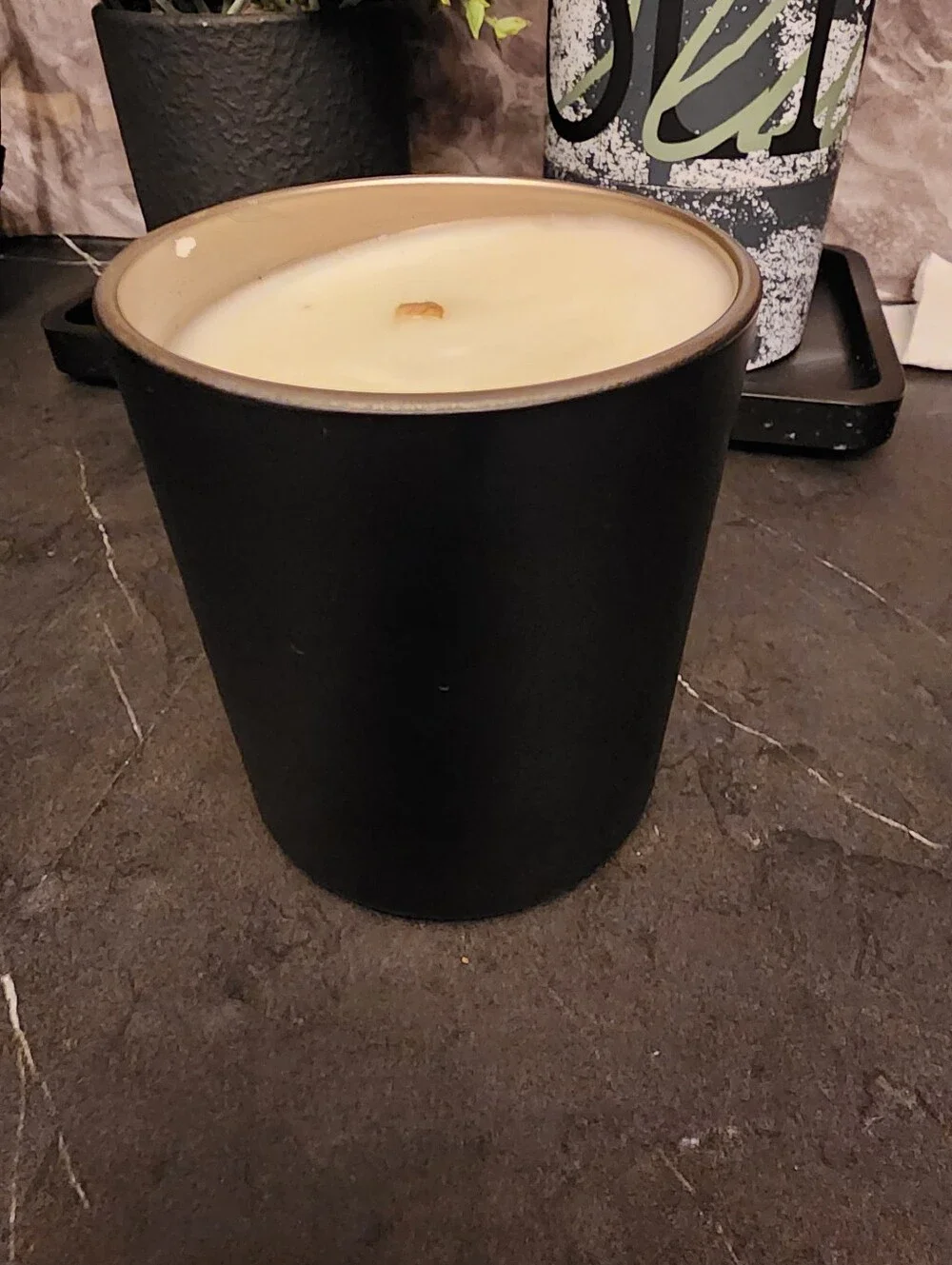NWOT Hotel Collection Russia Scented Candle - Black